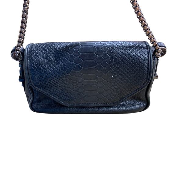 Dylan Kain Leather with Metal Chain Crossbody - Picture 5 of 6